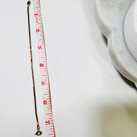 Bracelet Serpentine 7" Chain Trifarium Gold-tone Hi Quality 1955 TRIFARI New - Picture 4 of 7